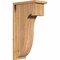 Ekena Millwork Del Monte Smooth Corbel w/Backplate, Western Red Cedar, 7 1/2"W x 14"D x 26"H COR08X14X26DEL01SWR - alternate 1